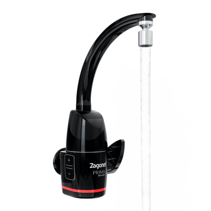 black torneira prima touch preta zagonel