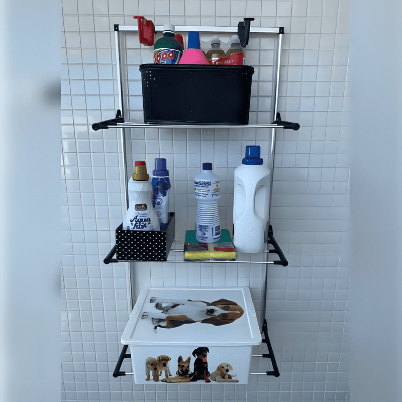 varal versatil vertical roupas